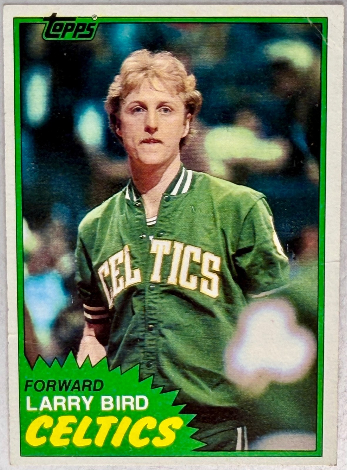 1981-82 TOPPS #4 LARRY BIRD BASKETBALL BOSTON CELTICS LEGEND HOF