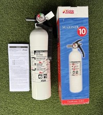 Kidde Mariner Fire Extinguisher - White - 10 B:C