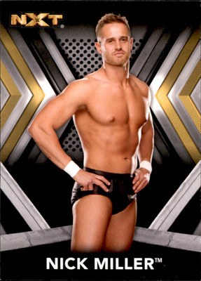 NICK MILLER 2017 Topps WWE NXT Roster Insert #18 Pro Wrestling Trading Card