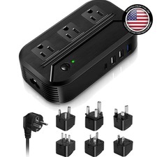 Voltage Converter 2300W Power Step Down 220V to 110V Universal Travel Adapte...