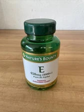 Nature's Bounty Vitamin E 450 mg (1,000 Iu) 60 Sgels