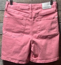 Judy Blue, Los Angeles, Garment Dyed, Shorts, Women  s Size Large, Pink