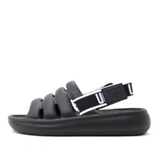 Womens Ugg Sport Yeah Logo EVA Slide Sandals , Black