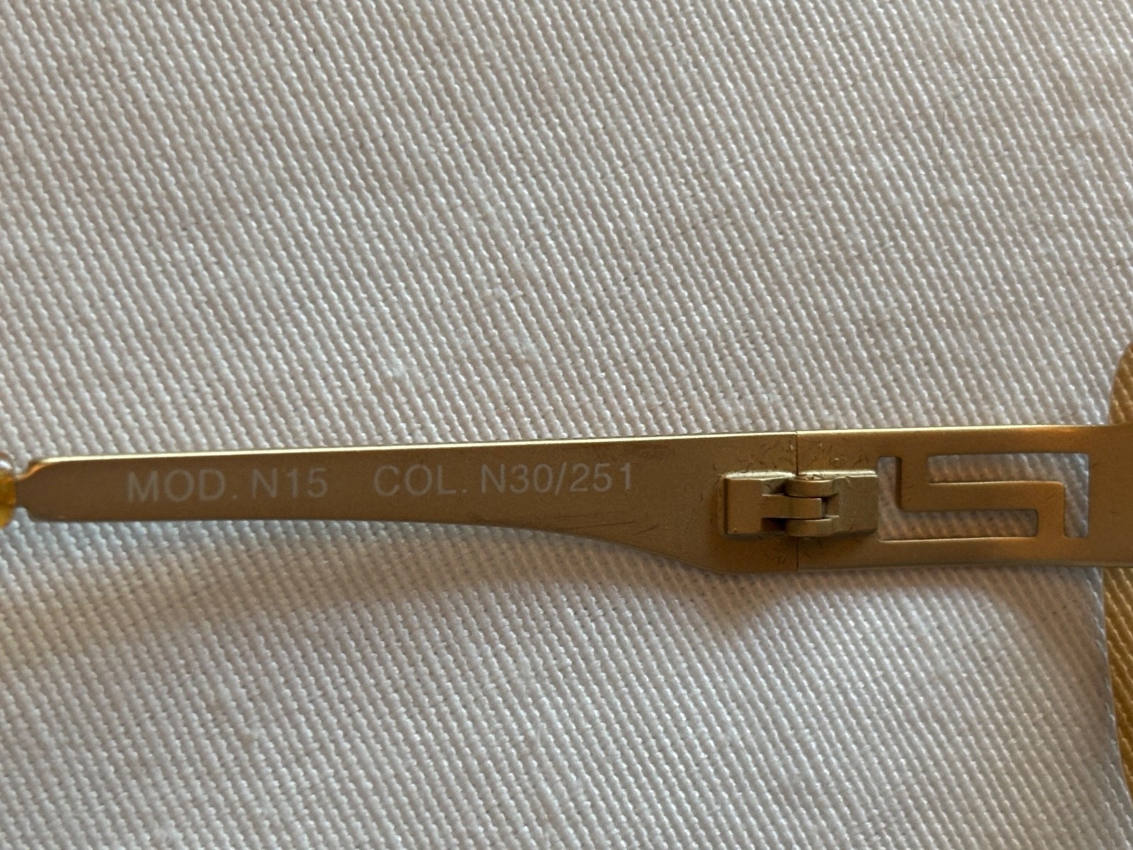 Versace vintage 2000s sunglasses with case thumbnail 4