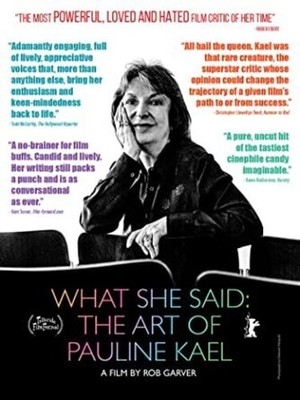 What She Said: The Art of Pauline Kael [New DVD]