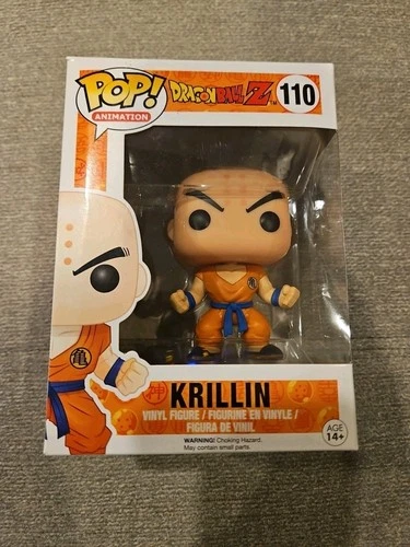 Funko Pop! Krillin #110 Dragon Ball Z Anime Vaulted Vinyl Figure