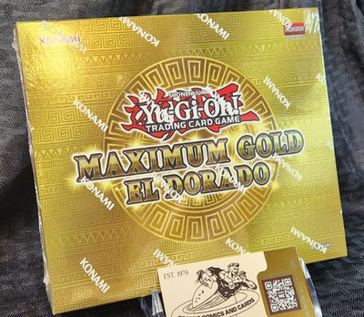 Konami YuGiOh! 1st Edition Maximum Gold El Dorado Box Factory