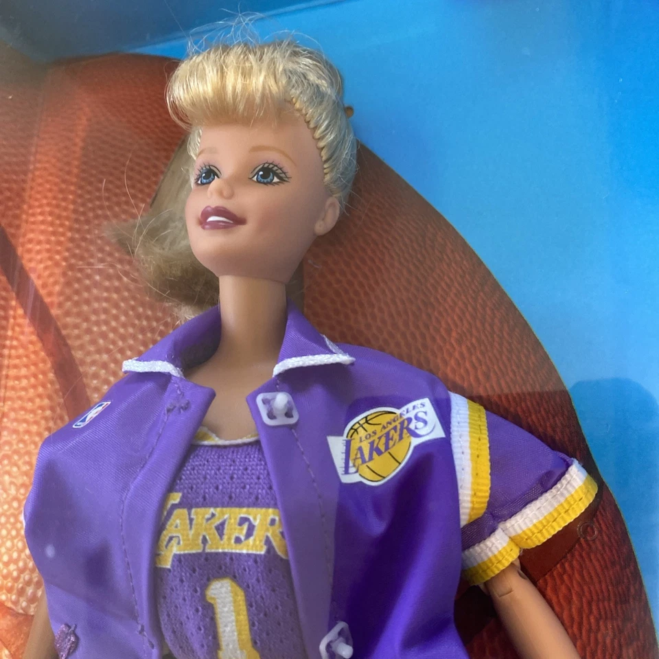 Barbie NBA  - Los Angeles Lakers - #20704,  NIB, Sealed, Free S/H - Image 3 of 4