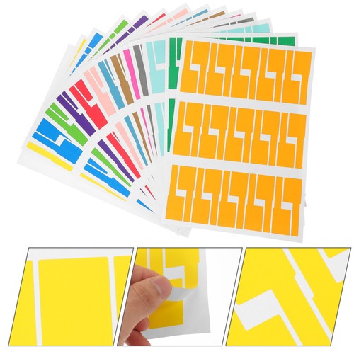 14 Sheets Etiketten Für Kabel Kabeletiketten Das Kabelmanagement - Photo 9/12