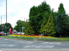 Photo 6x4 Bath Bridge roundabout Barton Hill/ST6072 Colourful landscapin c2011