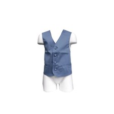 New Boy's Formal tuxedo vest waistcoat Dusty Blue US Size 2-14 wedding party