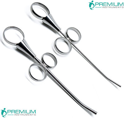 2 Pcs Dental Grafting Syringes 2.5mm & 4.5mm Amalgam Instruments