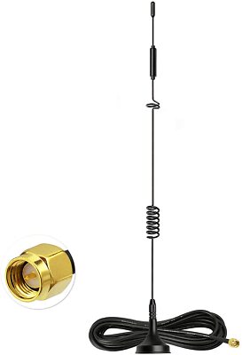 4G LTE Antenna 8dBi Magnetic Base SMA Male for 4G Cellular Gateway Industrial