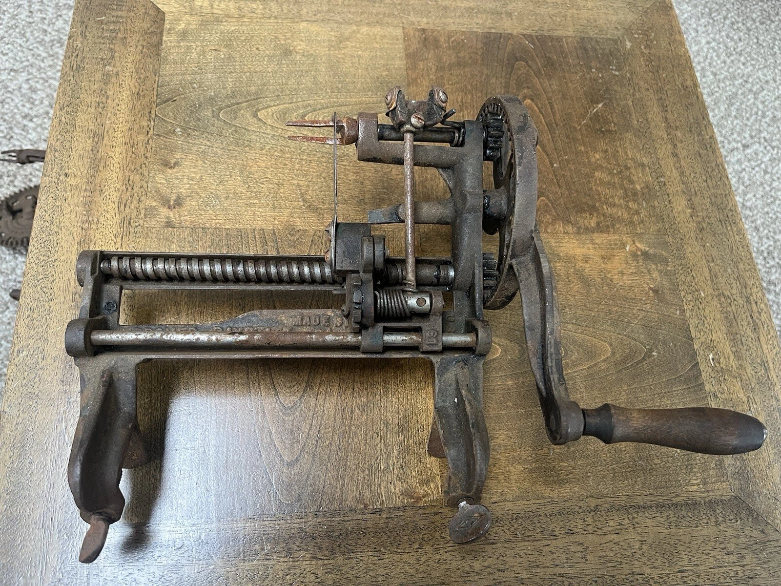 Vintage Apple Peeler Goodel Improved Baystate 64
