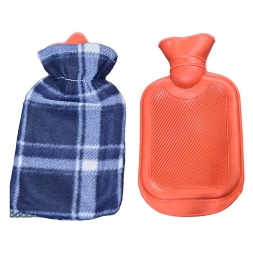 BORSA ACQUA CALDA CLASSICA IN GOMMA COPERTURA MORBIDA PILE SFODERABILE 250ML - Foto 2 di 2