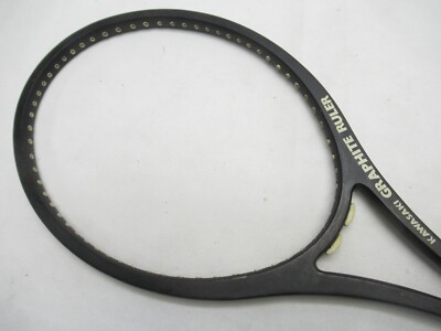 NOS* VTG KAWASAKI GRAPHITE RULER TENNIS RACQUET (4 1/2) FROM A