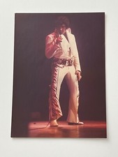 ELVIS PRESLEY ORIGINAL VINTAGE KODAK PHOTO LAS VEGAS SEPT. 2 1974 SIGNED
