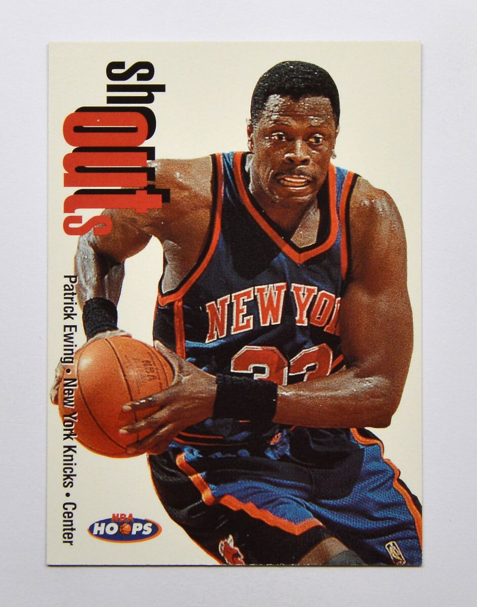 1998-99 Hoops Shout Outs #4 Patrick Ewing