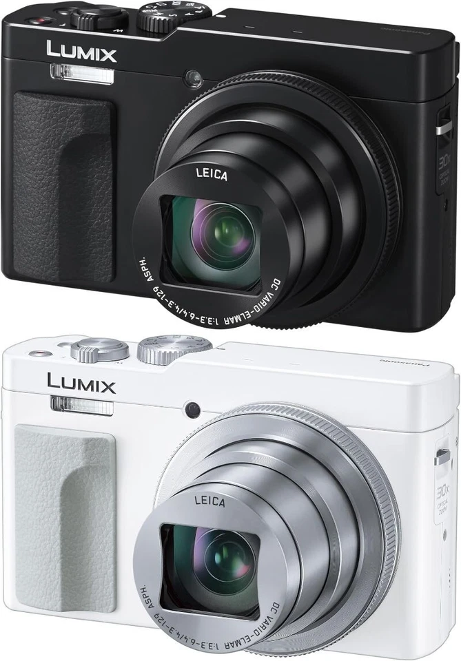 Panasonic LUMIX DC-TZ99-K W kompakte Digitalkamera 30x optisch schwarz weiß