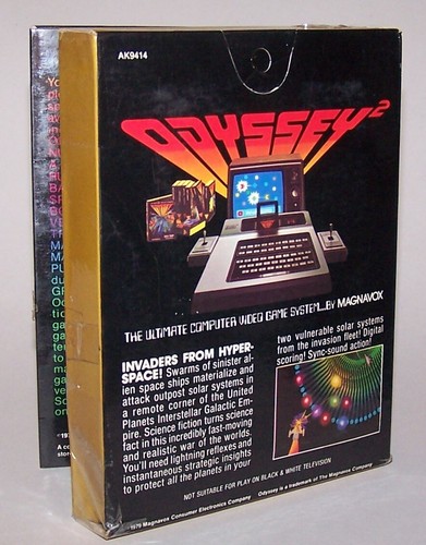 ¡Invaders From Hyperspace 1979! Videojuego Odyssey 2 en caja e instrucciones - Imagen 3 de 5