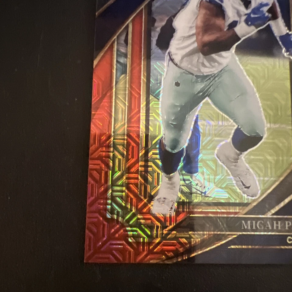 MICAH PARSONS 2022 SELECT SUITE LEVEL RED MOJO PRIZM COWBOYS /49 Q1189 - Image 4 of 4