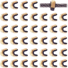 Bow String Nock Points - 40 Packs Arrows Bowstring Nocking Point Set Archery Acc