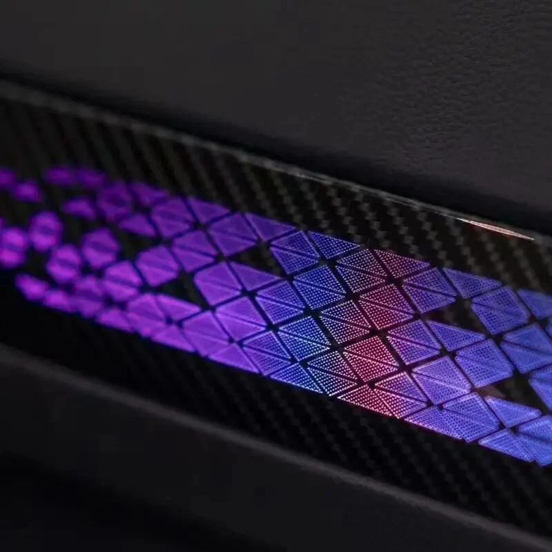 Para 17-21 VW Tiguan L Luz Ambiental Dinámica Coche Original 1:1 Molde Luz Dinámica Foto 4 de 4