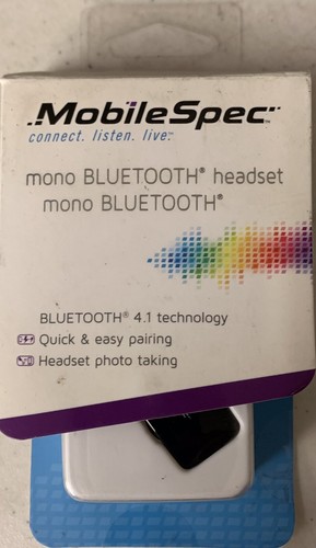 MOBILESPEC (MBS08101) MONO BLUETOOTH IN 