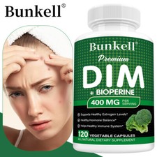 Diindolylmethane Dim 400 Mg  Black Pepper   Supports Mood Hormone Balance