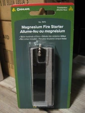 Coghlan's Magnesium Fire Starter With Flint Striker - Starts Hundreds Of Fires
