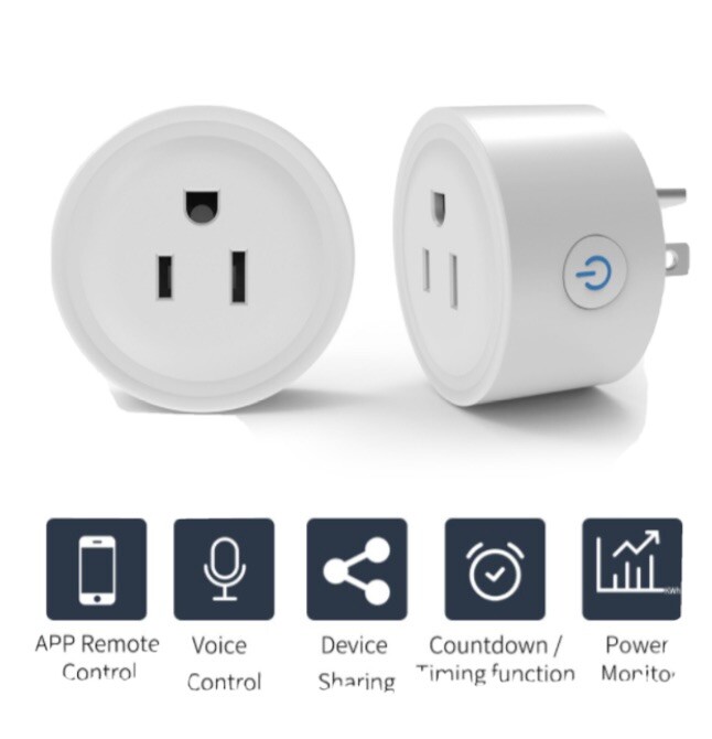 Smart plug WiFi outlet switch-image
