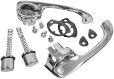 1963-64 Impala, 66-67 Cutlass 4-Door Rear Door Handles Outer - Pair New Dii