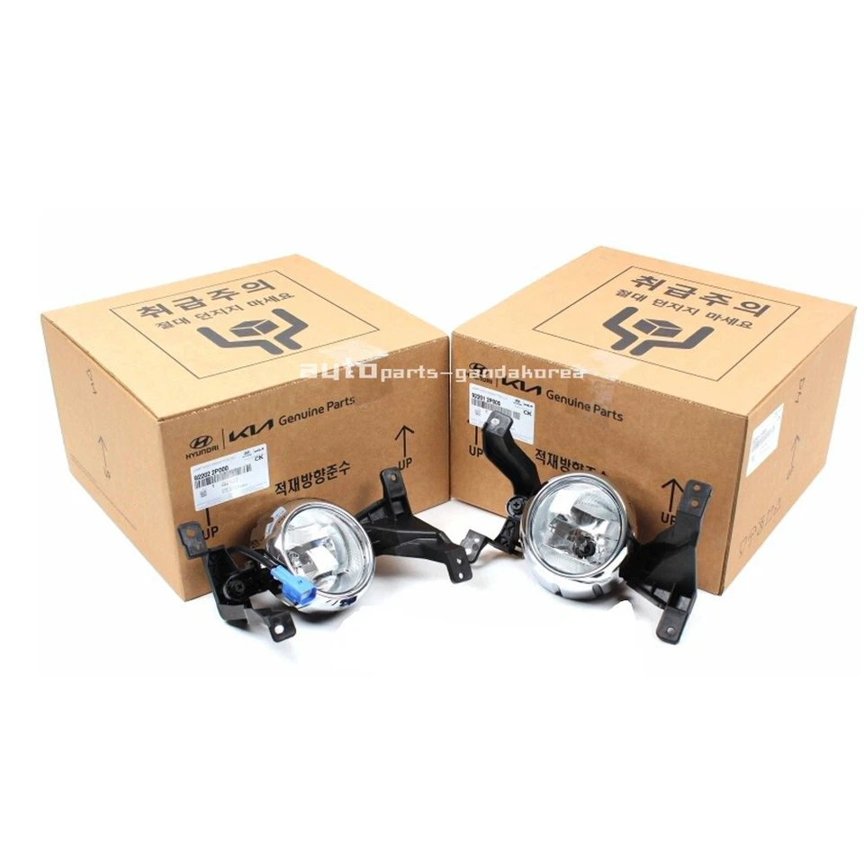 Faro antiniebla delantero genuino izquierdo derecho derecho derecho 2ea-1set para Kia Sorento 2009-2011 Foto 2 de 4