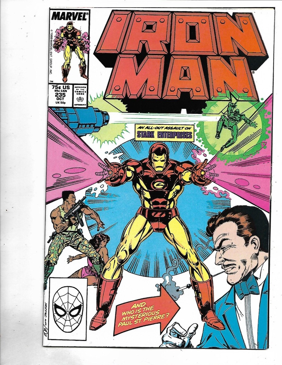 Iron man #235, 1988, 9.8, NM/MT, Stan Lee era classic, Copper age