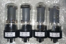 6P3S 6 3 6L6 6L6GT 6L6G 5881 MATCHED QUAD MILITARY TUBES NOS.