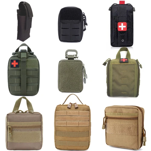 Tactical Molle Medical First Aid Kit IFAK Pouch Emergency EMT EDC Trauma Bag US
