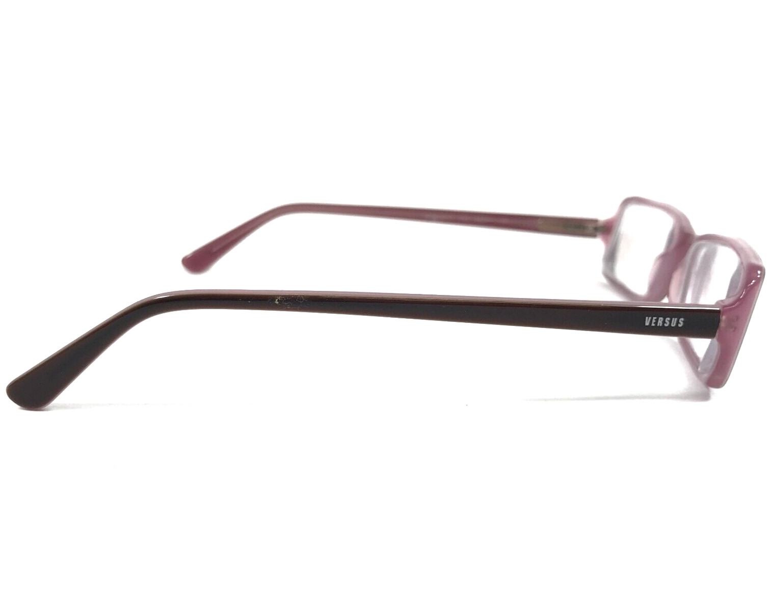 Versus by Versace Petite Eyeglasses Frames MOD.8007 185 Brown Purple 49-17-135 thumbnail 3