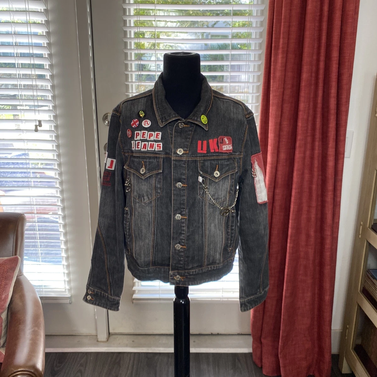 Jean jacket pins and patches 2025