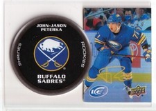 2021-22 Upper Deck Ice Shrines #SH46 J.J. Peterka - Buffalo Sabres