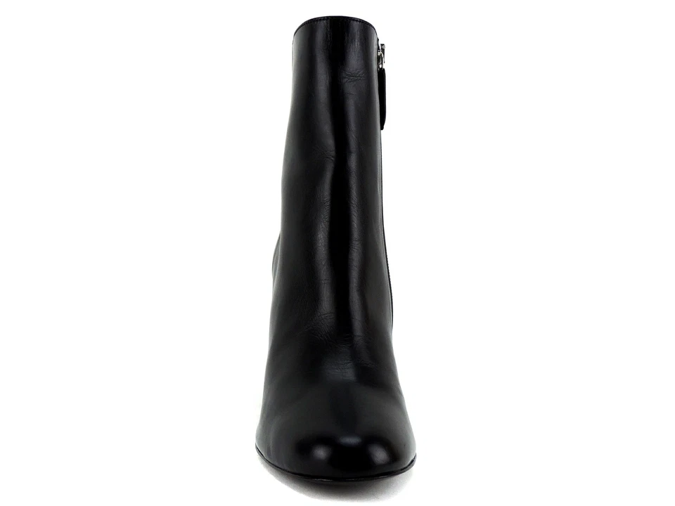 Botas para mujer Delman Nyla pantorrilla/gamuza elástica negras talla 8,5 (B, M) Foto 2 de 4