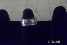 Sterling Silver Signed Stamped Southwestern Band Ring Sz 6 5