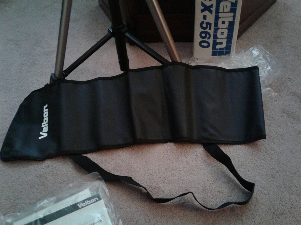 VELBON TRIPOD CX-560 WITH CASE. OPEN BOX /NEW. SEE PICS. | eBay