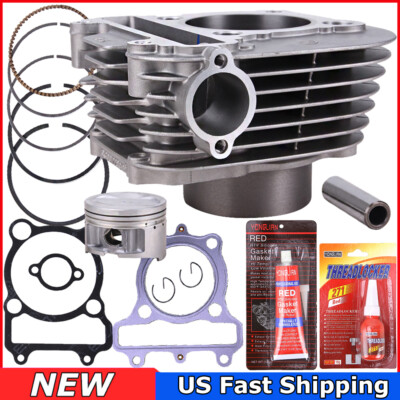 Cylinder Piston Gasket Top end kit fit for Yamaha Timberwolf 250 1992-2000