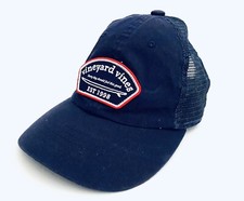 Vineyard Vines Youth Blue Mesh Adjustable Strapback Cap Hat
