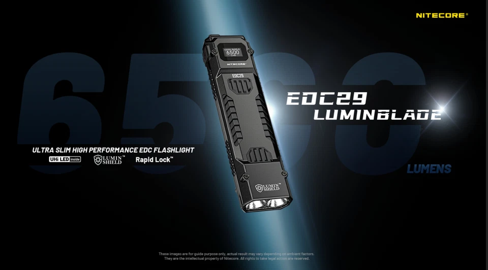Nitecore EDC29 6500 Lumens Rechargeable Flashlight - Bild 2 von 4