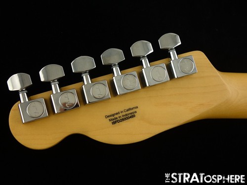 Fender Standard Telecaster Tele COLLO + ACCORDATORI Ricambi Chitarra Moderna "C" Acero - Foto 6 di 6