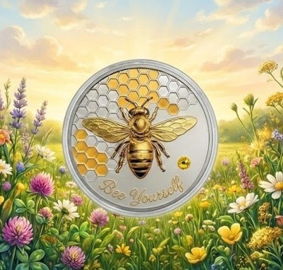 Buy 1oz ADVP .999 Fine Copper Core 2026 Bee Yourself Silver & Gold