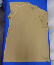 XGO MILITARY FLAME RETARDANT COYOTE BROWN SHIRT LARGE AUTHORIZED FOR OCP UNIFORM