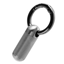 Mini Titanium Waterproof Emergency Capsule Box Pill Case Keychain Pendant Bottle