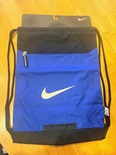 Nike drawstring bag (Royal blue) New w/tags Lg 19"x14"